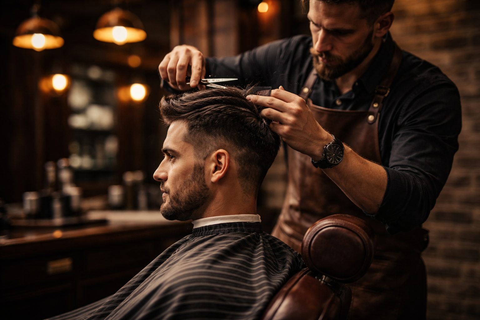 Стрижка Fade