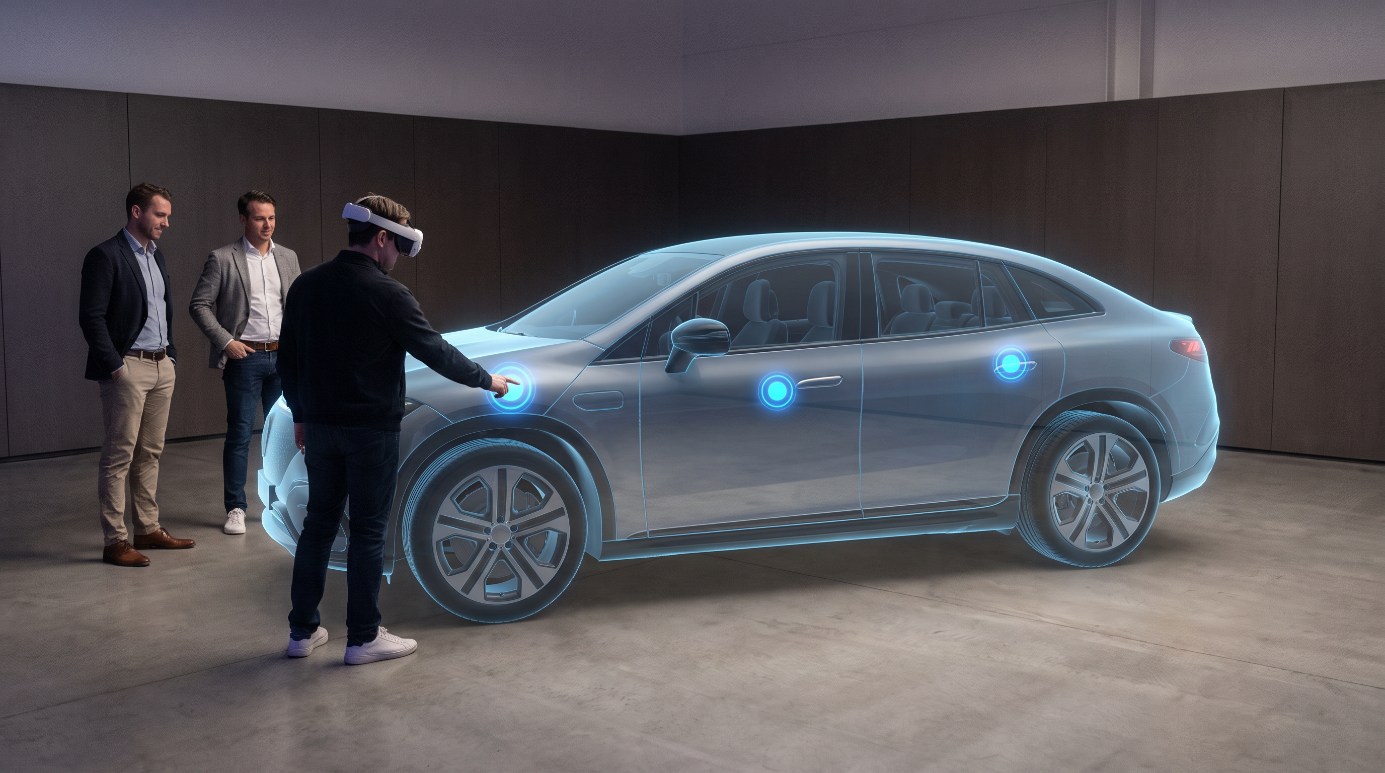 Ford, Mach-E mixed reality walkaround