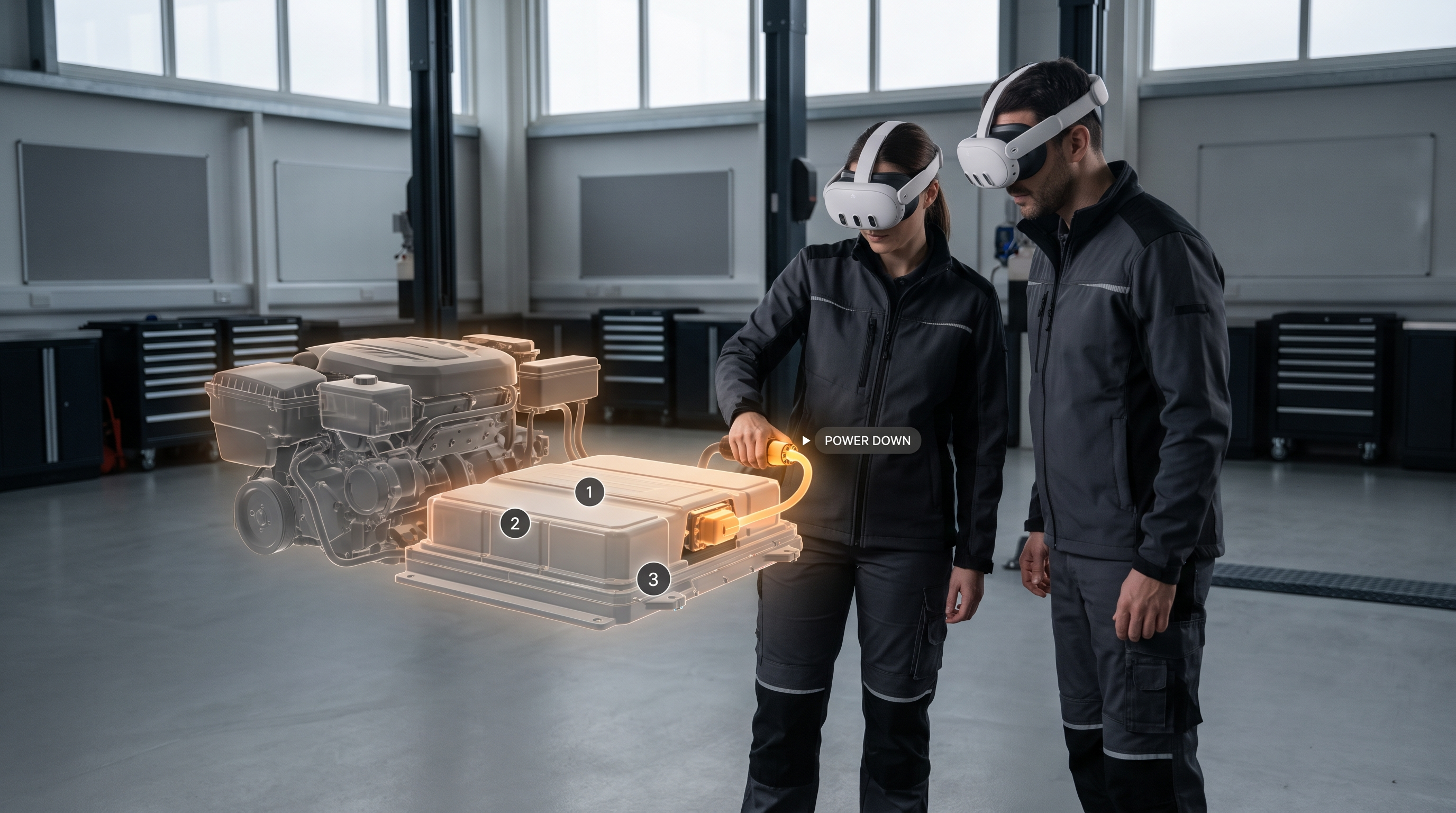 Stellantis, VR high-voltage safety training