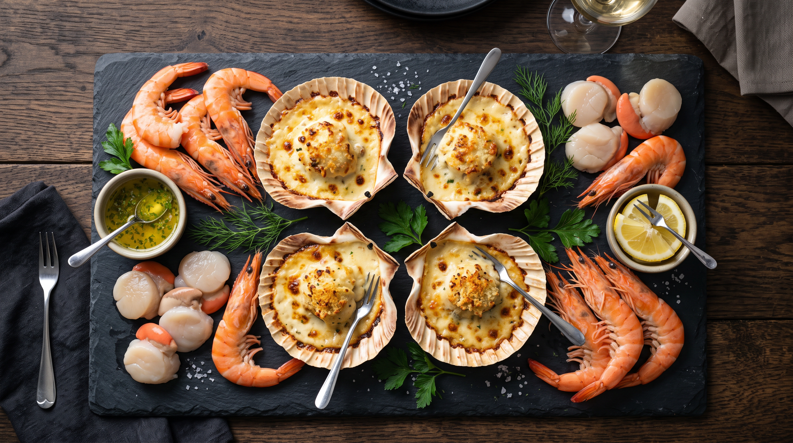 Fruits de mer sous vide