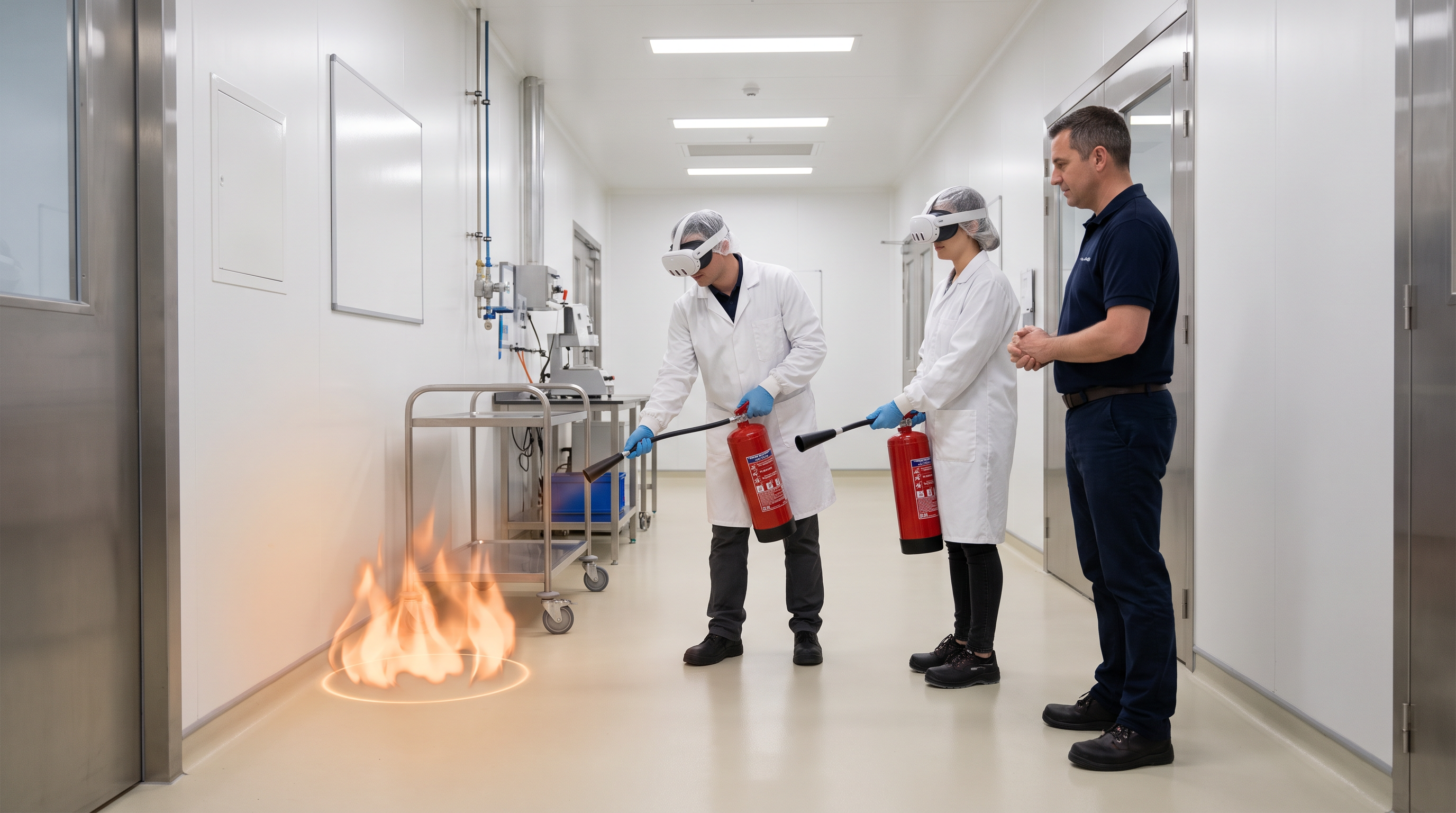 THG Labs, Mixed reality fire extinguisher training